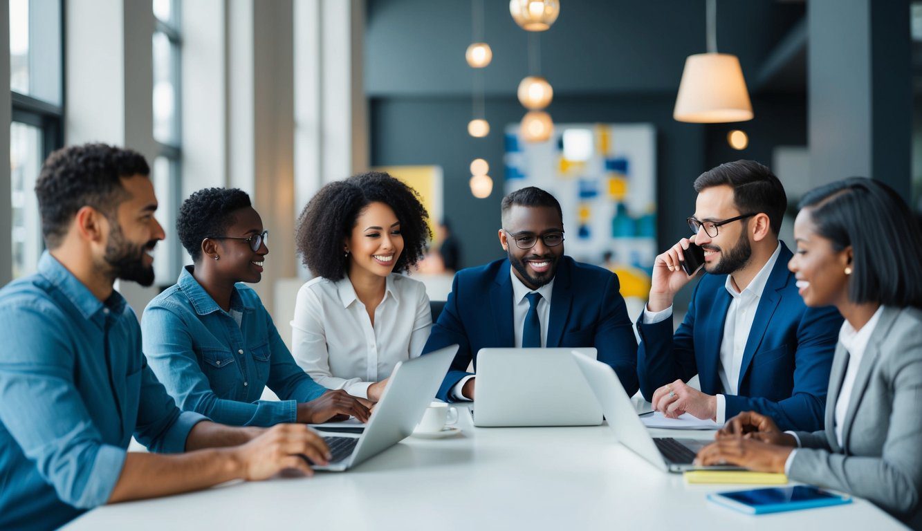 Un gruppo di individui diversi comunica con Enpapi attraverso vari canali e modalit&agrave;, come telefono, email e piattaforme online.